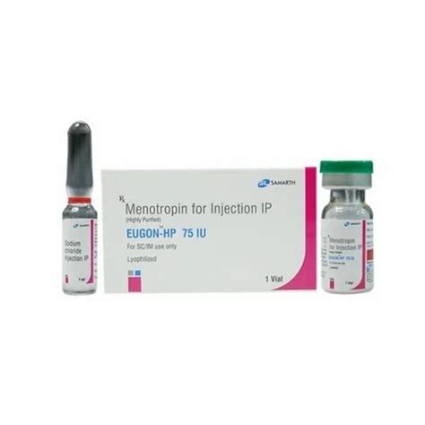 Menotropin Hmg 75iu Injection Packaging Type Vial Packaging Size