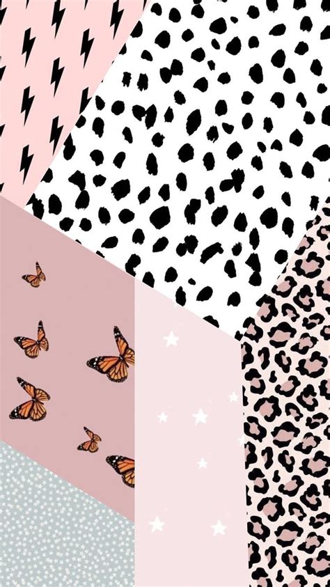 Cute Animal Print Wallpaper