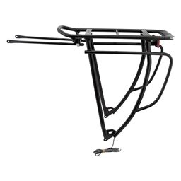 Racktime Shine EVO Tour Rack 29 DC Power E Bike Black Modern Bike