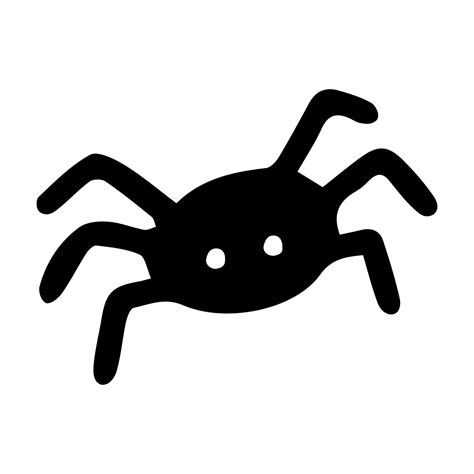 Vector halloween spider web clipart. Spider logo and icon. Funny, cute ...