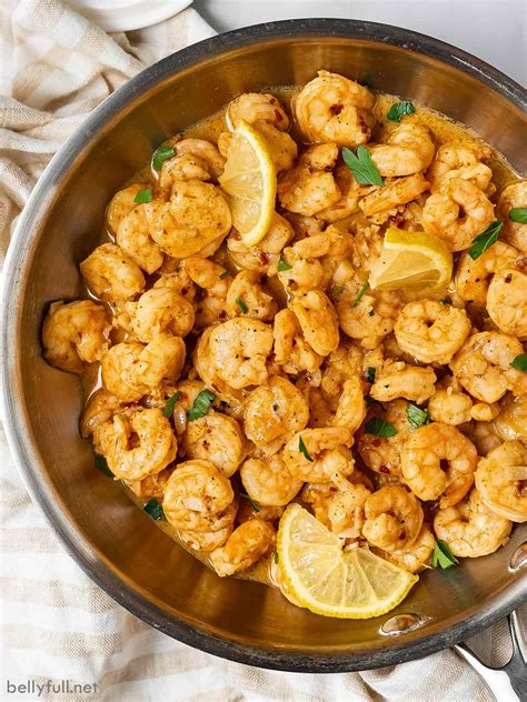 Garlic Butter Shrimp Recipe In 15 Minutes Belly Full