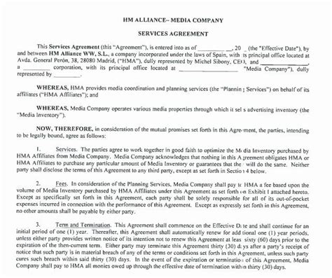 Digital Marketing Contract Template