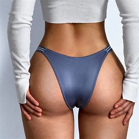Uaang Leopard Panties Lingerie For Women S Sport Panties Stripe Belt
