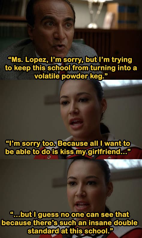 Glee Santana Lopez LGBTQ Moments