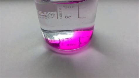 Diffusion Of Potassium Manganate Vii Youtube