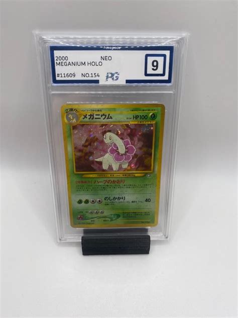 The Pokémon Company Graded Card Meganium Holo Neo Catawiki