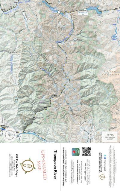 Thompson River Map by Off The Grid Maps | Avenza Maps