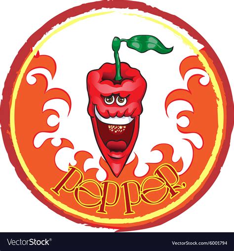 Red Hot Chili Peppers Icons Set Royalty Free Vector Image