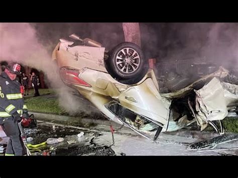 Woman Struggling For Air In A Fiery Car Crash Saved By Orlando