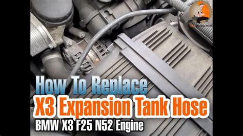 Replace Expansion Tank Hose Bmw X F And Electric Water Pump Bleed