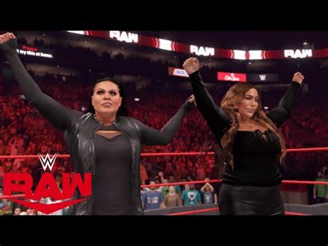 WWE 2K22 RAW NIA JAX RETURNS TO HELP TAMINA YouTube