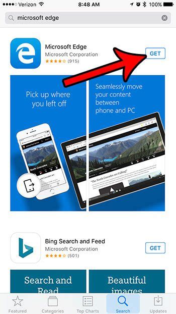 Microsoft Edge Now Available For The Iphone Solve Your Tech