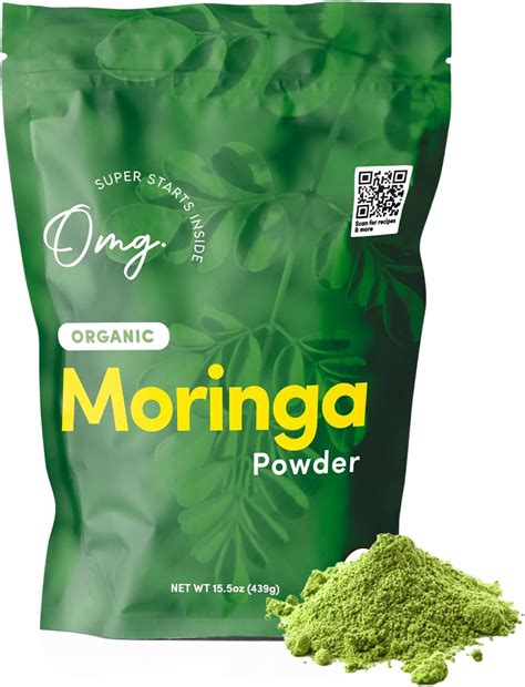 Amazon Omg Superfoods Pure And Organic Moringa Powder Usda