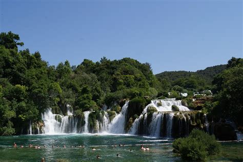 Krka Croacia Cascada Foto Gratis En Pixabay Pixabay