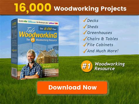 The 1 Woodworking Affiliate Program On Clickbank TedsWoodworking