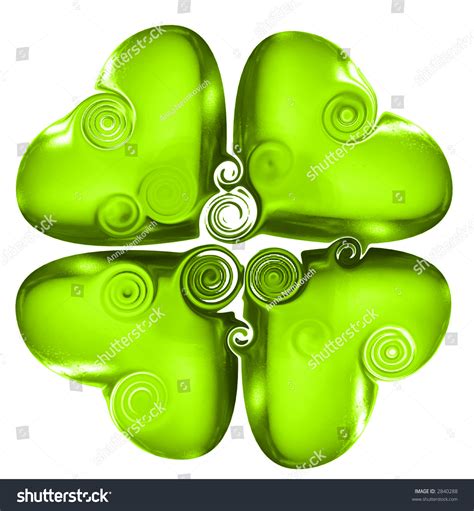 Symbolic Shamrock Hearts Stock Photo Shutterstock