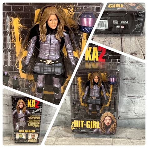 NECA Kick Ass 2 KA2 Hit Girl Series 2 Unmasked Motorcycle Helmet NIP EBay