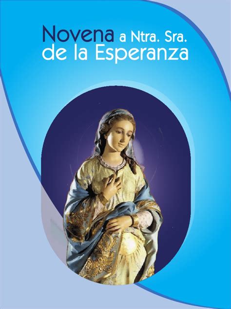 Novena A Nuestra Señora De La Esperanza Versos Biblicos