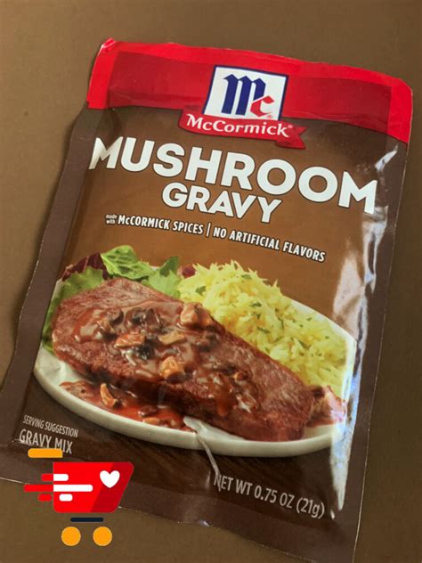 Mccormick ผงสเต็ก Mushroom Gravy Mix Size 21 กรัม ⒼⓊⓈ Gus Shopz Thaipick