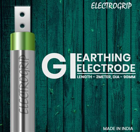 Electrogrip Mm Meter Copper Bonded Earthing Electrode Electrogrip