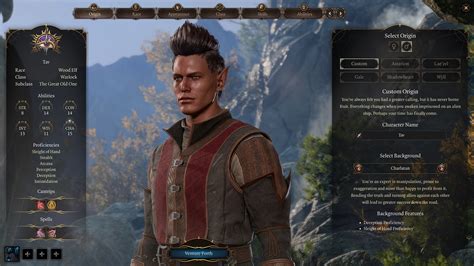 Baldurs Gate 3 Character Background And Origin Character Creation