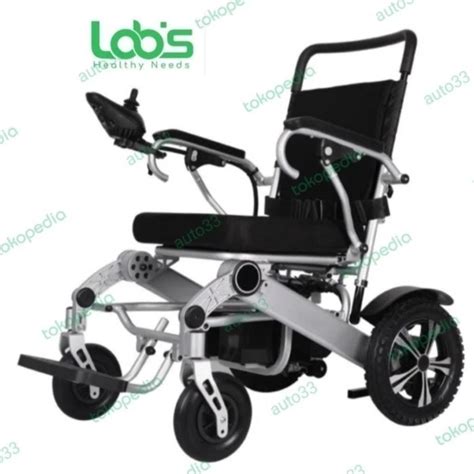 Jual Kursi Roda Elektrik Lipat Super Ringan Wheel Chair Electric