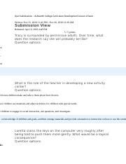Ashworth Curriculum Development Lesson 3 Exam Docx Quiz Submissions