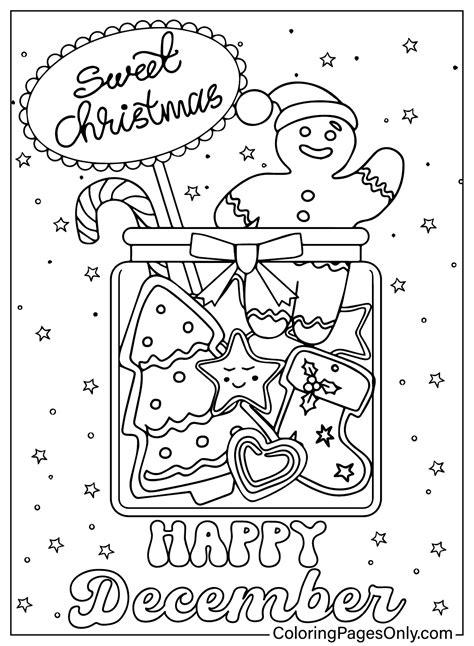 Dibujos Para Colorear De Diciembre Imprimibles Dibujos Para Colorear Imprimir Gratis