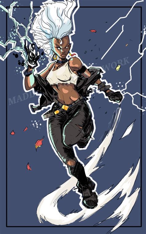 Storm Tattoo Design Maddmace Artist Work Marvel Disney Artist At