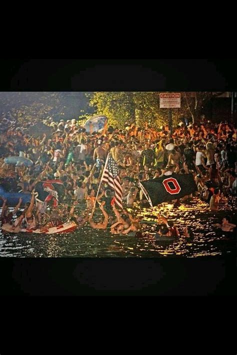 Mirror Lake Jump Beat Ttun Ohio State Outfit Buckeye Nation Ohio