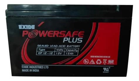 Exide 12v 12ah Smf Battery 12 Months At Rs 1200 In Jaipur Id 2852520293697