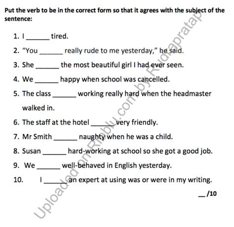 Verbs Worksheet For Class 2 English Grammar Verb Worksheets English