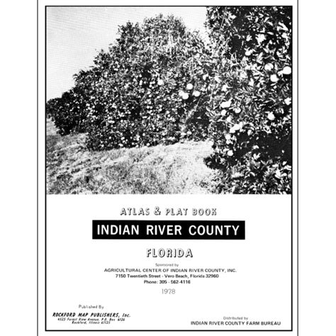 Florida Indian River County Plat Map And Gis Rockford Map Publishers