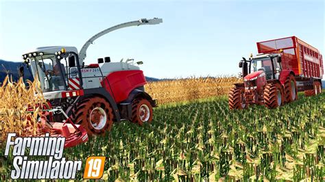 Agora Sim Primeira Safra De Forrageira Nova Farming Simulator