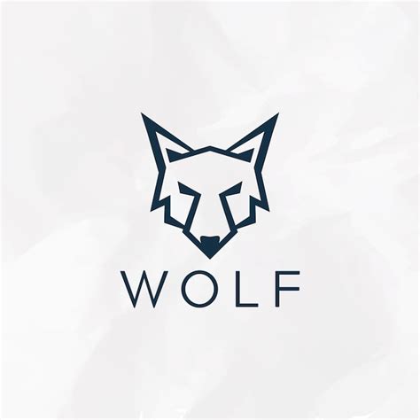 Premium Vector Wolf Head Logo Design Vector Symbol Graphic Template