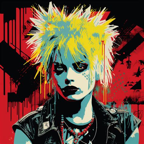 Punk Rock Pop Art By Artfrombabylon On Deviantart