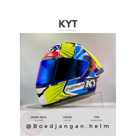 Jual Helm Kyt Nfr Xavi Fores Spesial Edition Kyt Nfr Full Face