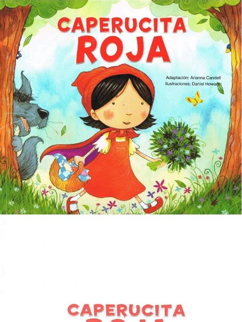 Caperucita Roja Adaptación Arianna Candell Pdf Red Riding Hood Little Red Riding Hood