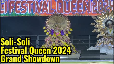 SOLI SOLI FESTIVAL QUEEN 2024 GRAND SHOWDOWN Soli Soli Festival Sa