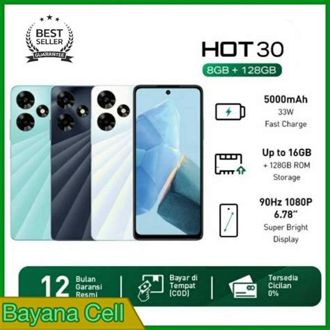 Jual Infinix Hot 30 8 128 Shopee Indonesia