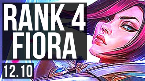 FIORA Vs SETT TOP Rank 4 Fiora 6 Solo Kills TR Challenger 12