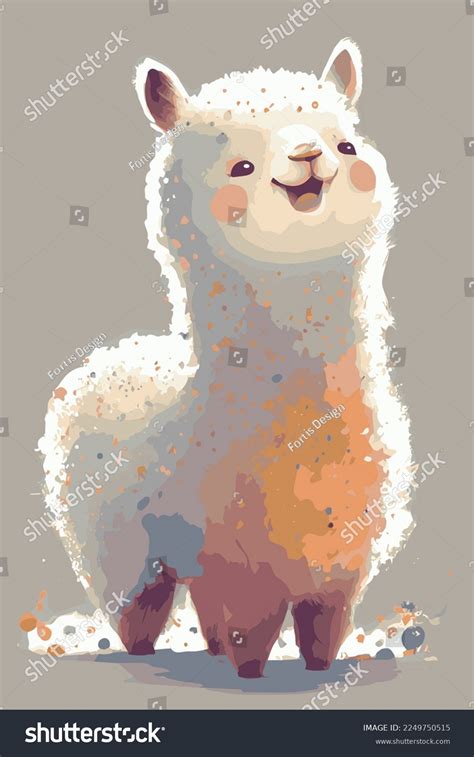 Alpaca Cartoon