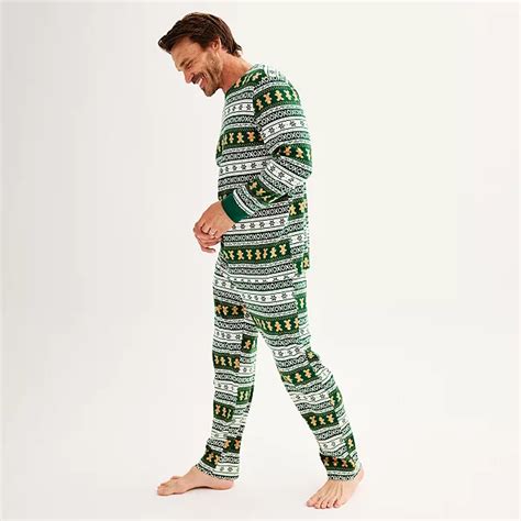 Mens Lc Lauren Conrad Jammies For Your Families® Fairisle Top