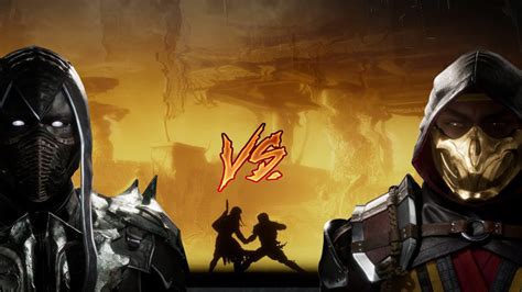 Mortal Kombat Noob Saibot Vs Scorpion Medium Youtube