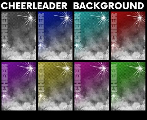 Hd Cheerleading Background 18 X 24 Inch 300 Dpi Digital Download Jpeg