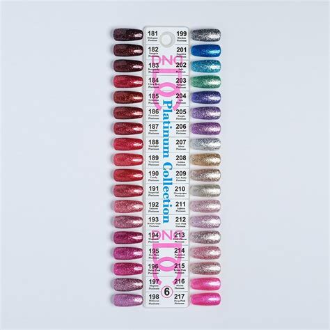 DND DC Platinum Collection 181 To 217 Duo Of Gel And Lacquer Dnd Gel