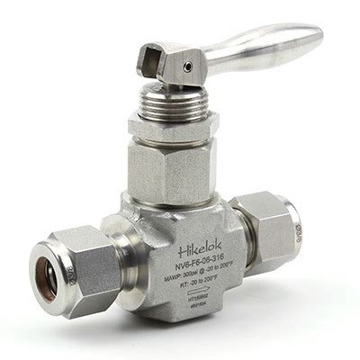 Hikelok 300 Psi Swagelok Type Stainless Steel 1 4 1 8 In Od NPT Toggle