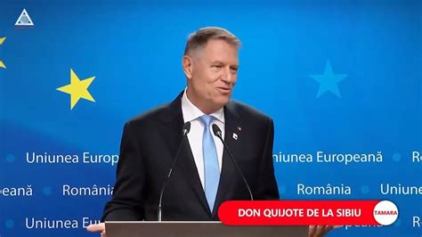 Acum Visul Lui Iohannis Pentru Efia Nato Se Spulber Youtube