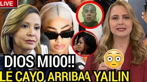 Otra Vez Mas Le Cae Ariba A Yailin Mira Aquien Metio Al Medio Youtube