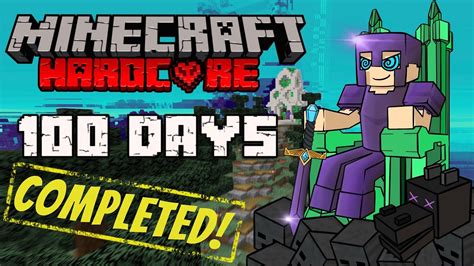 I Did EVERYTHING In 100 Days Of Hardcore Minecraft YouTube